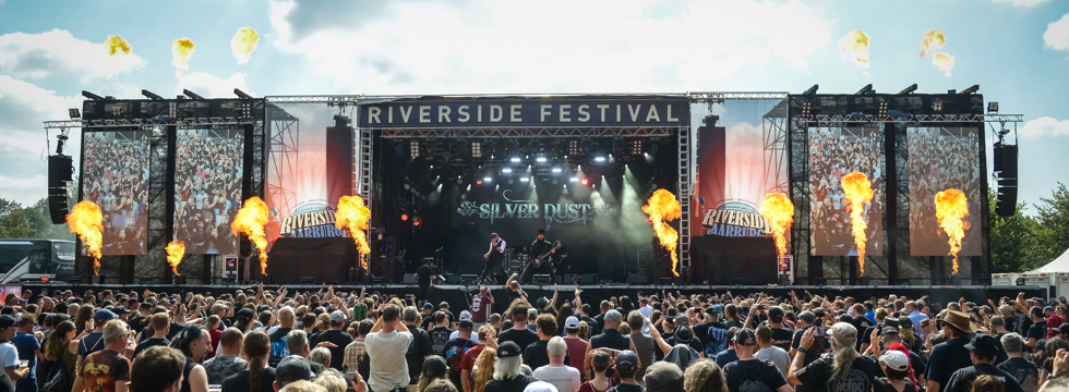 Silver Dust rocks Riverside Festival together with Sabaton, Helloween and Phil Campbell!